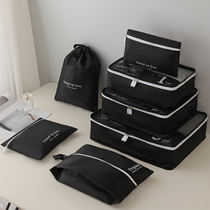 Beauty Makeup Tool Collection - 7pcs Popular Travel Storage Set, a