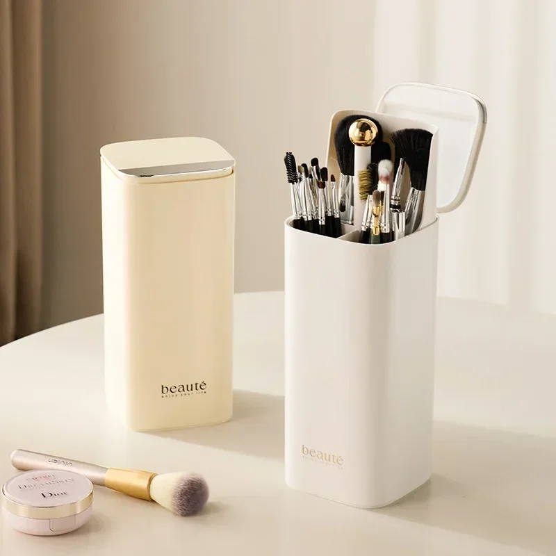 Lip Liner Pencil - Automatic Dustproof Lifting Makeup Brushes Holder