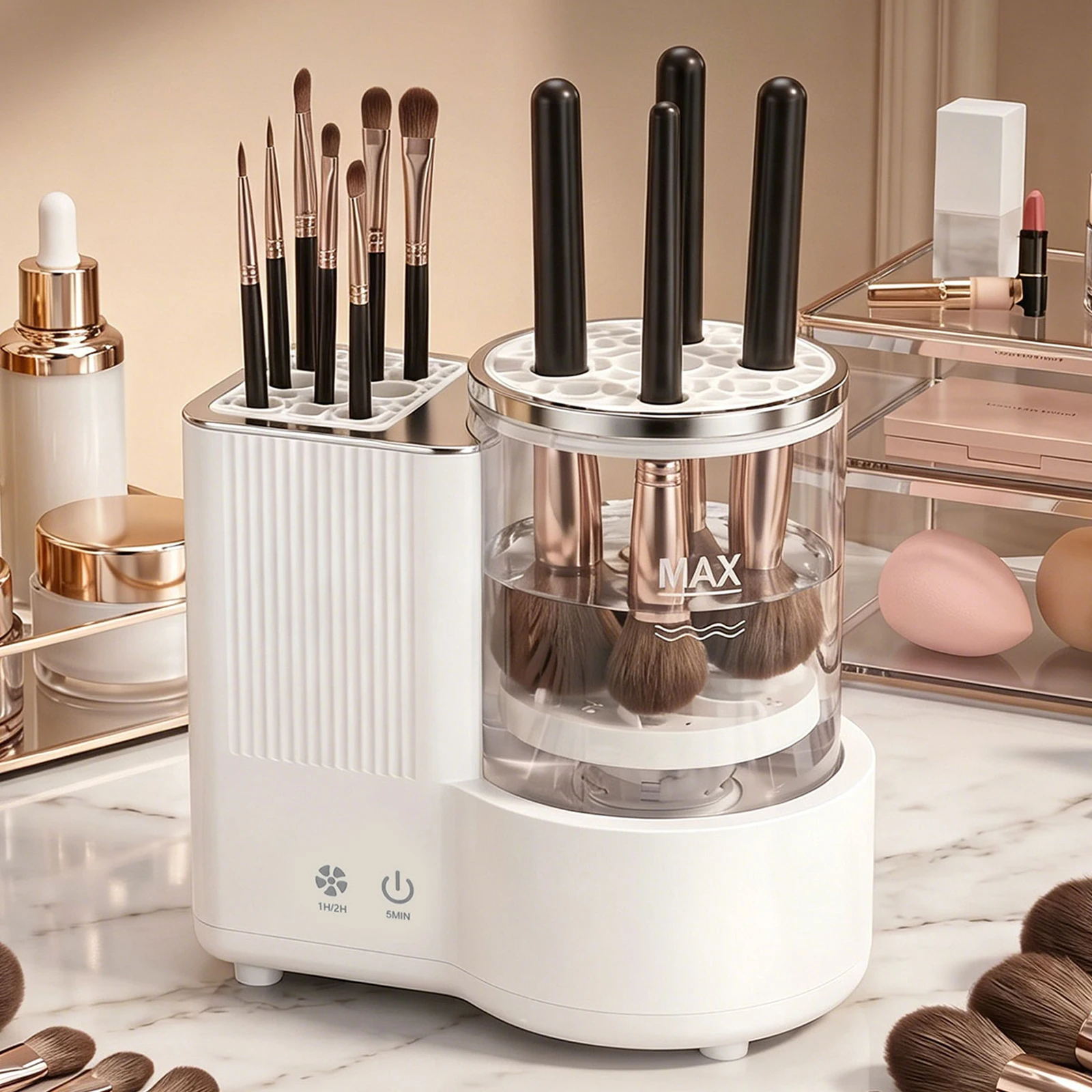 Beauty Makeup Tools Use - 3 IN 1 Electric Makeup Brush