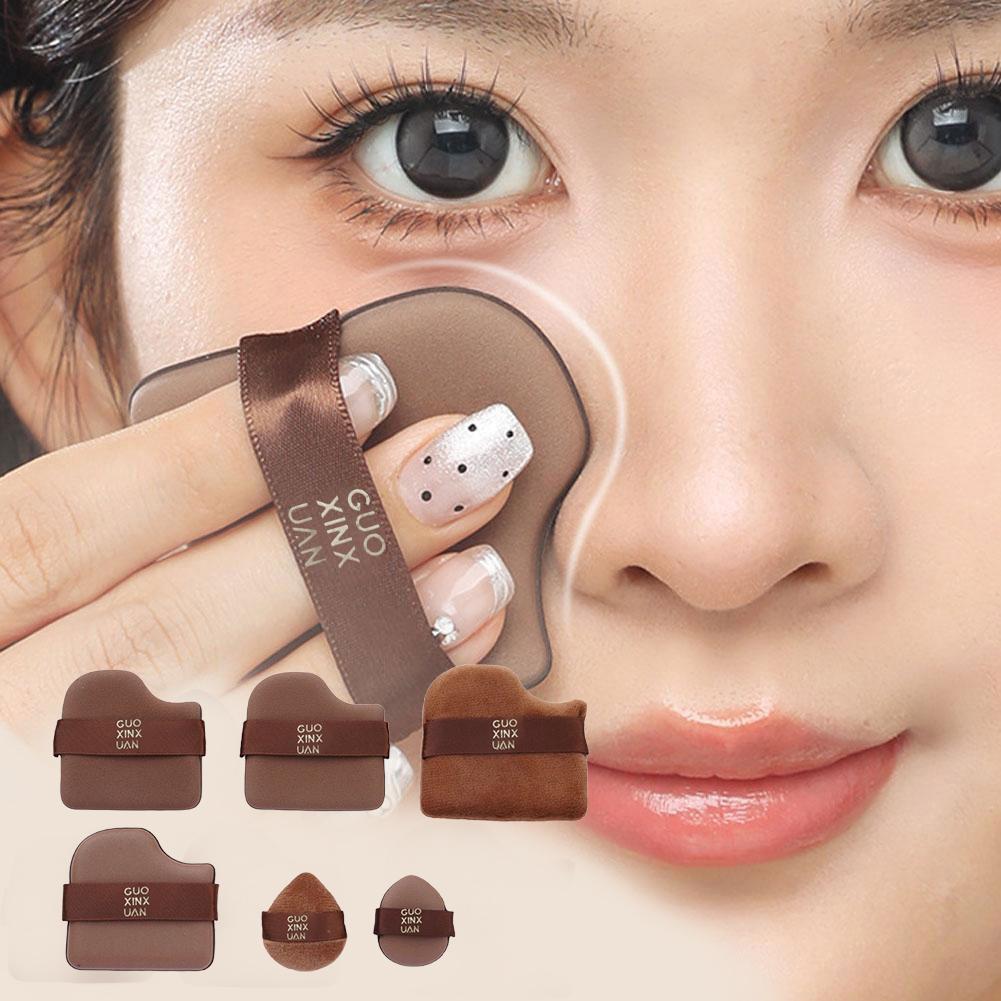 Beauty Makeup Tools Use - 6pcs Mini Makeup Blender Puffs Quick