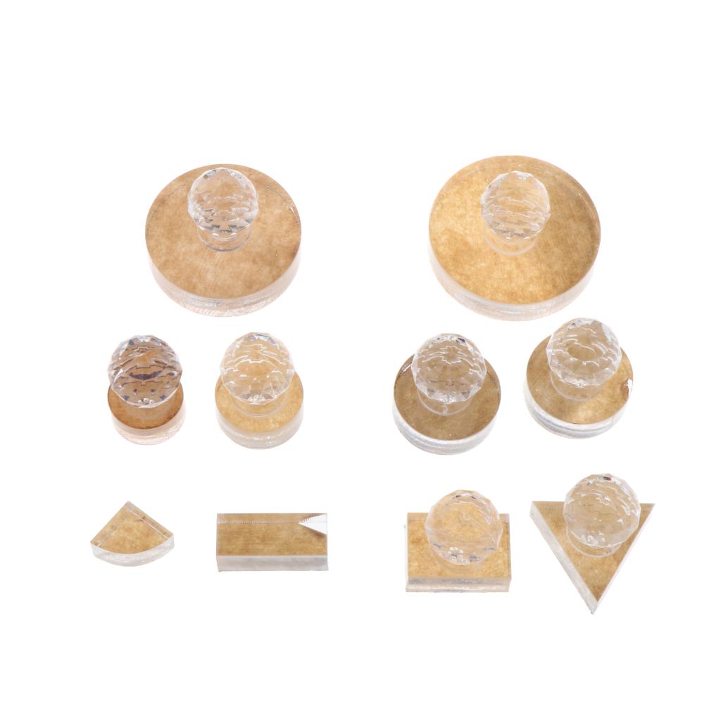 Beauty Makeup Foundation - Glass Powder Press Stamp Tool Powder