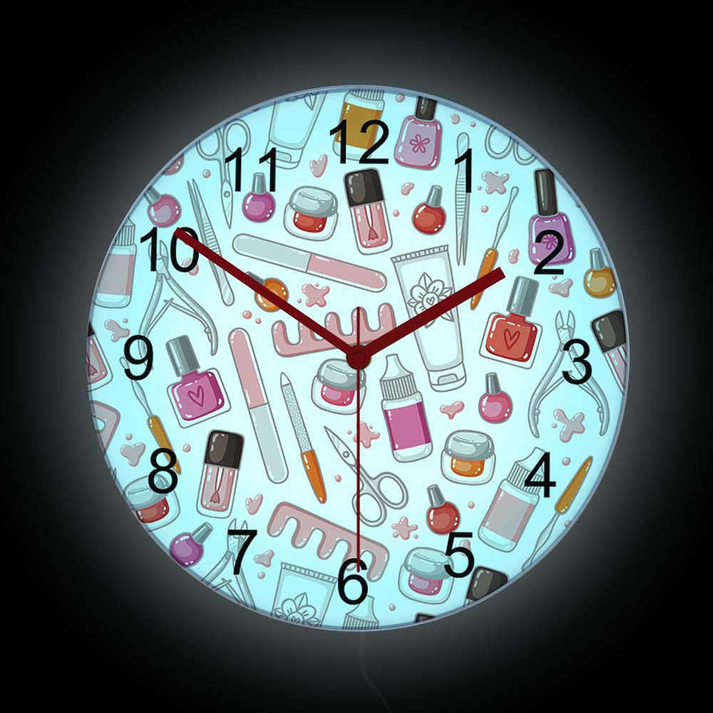 Nail Salon Tools Printed Wall  - Beauty And Makeup Studio 评论和价格