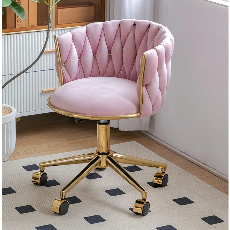 Ergonomic Velvet Upholstered M - Beauty And Makeup Studio 评论和价格