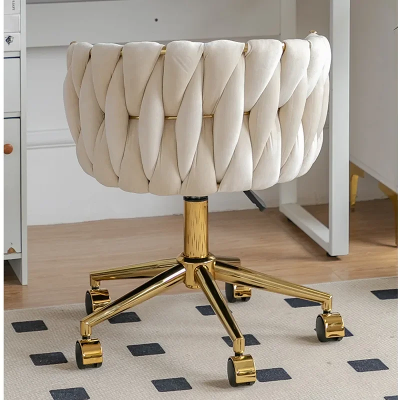 Ergonomic Velvet Upholstered M - Beauty And Makeup Studio 评论和价格
