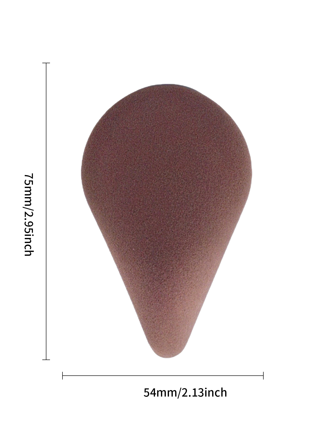 1/3/4pcs Brown  Makeup Sponge  - Beauty Makeup Tools Use 评论和价格