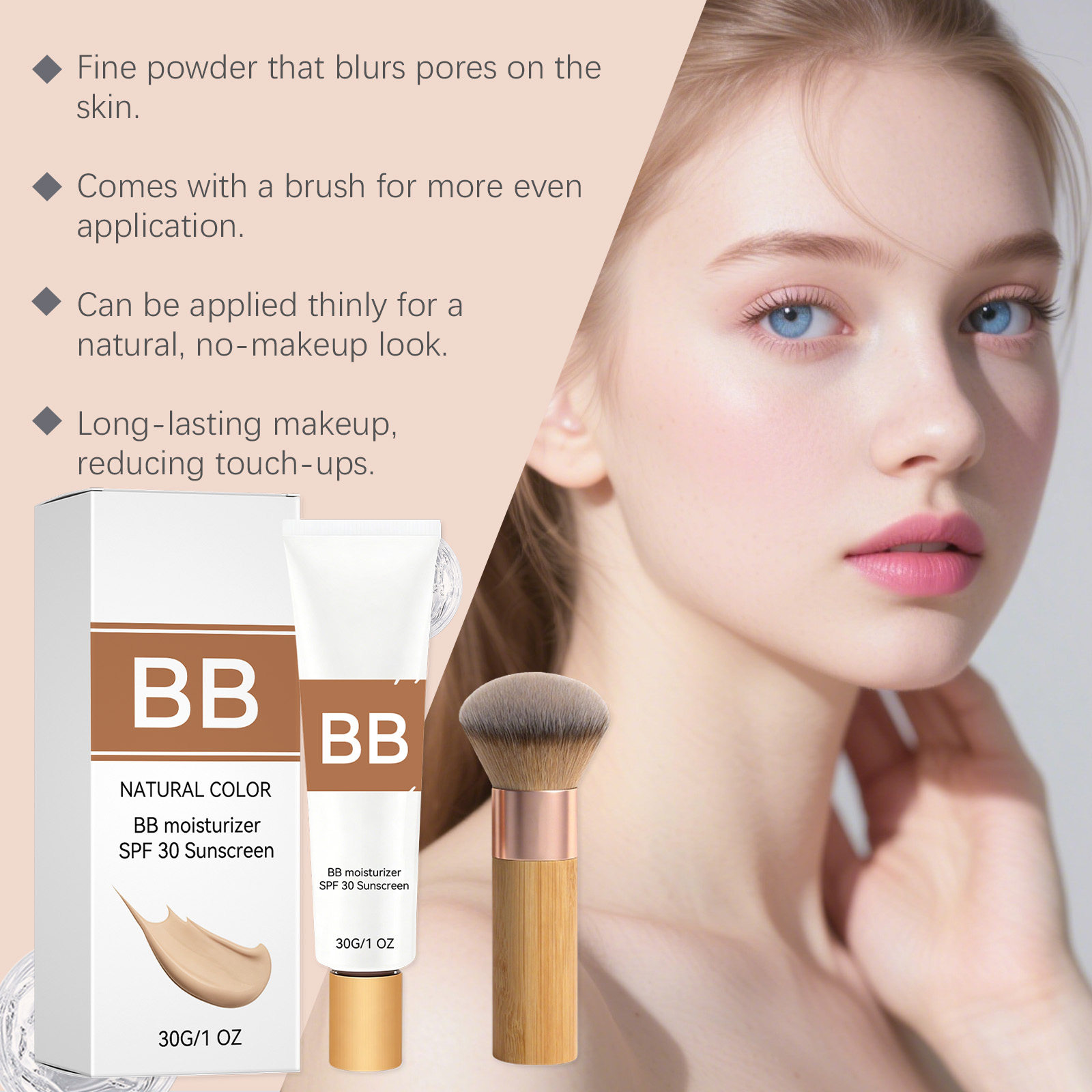 SPF 30 Tinted Moisturizer BB C - Beauty Makeup Foundation 评论和价格
