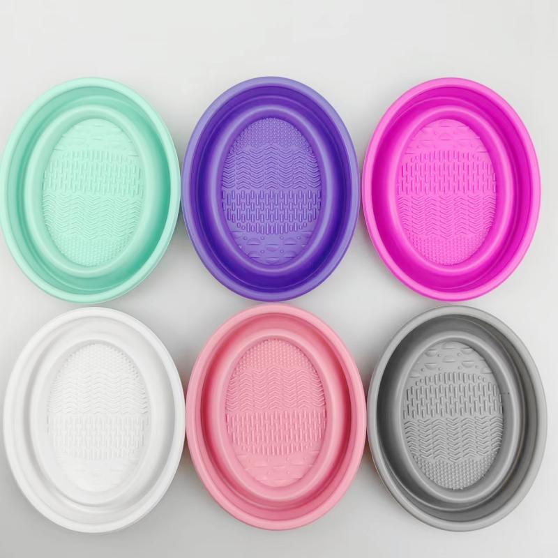 Folding Powder Puff Cleaning B - Beauty Makeup Tools Use 评论和价格