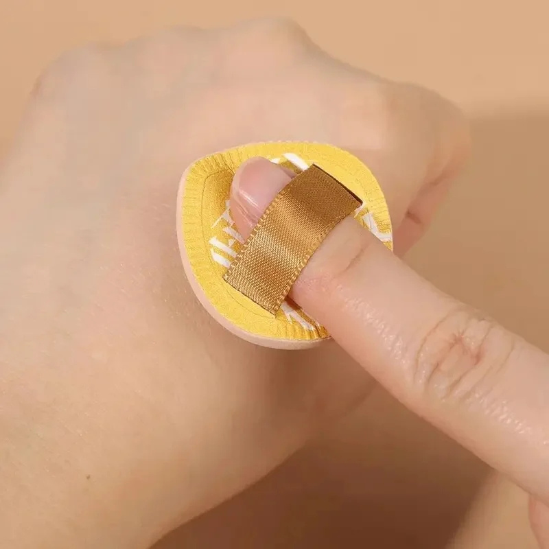 Finger Mini Puff Wet Dry Dual  - Beauty Makeup Tools Use 评论和价格