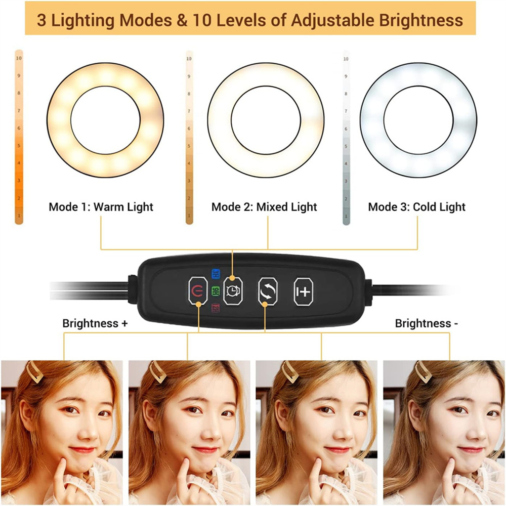 Universal Flexible Mobile Phon - Led Ring Light 评论和价格