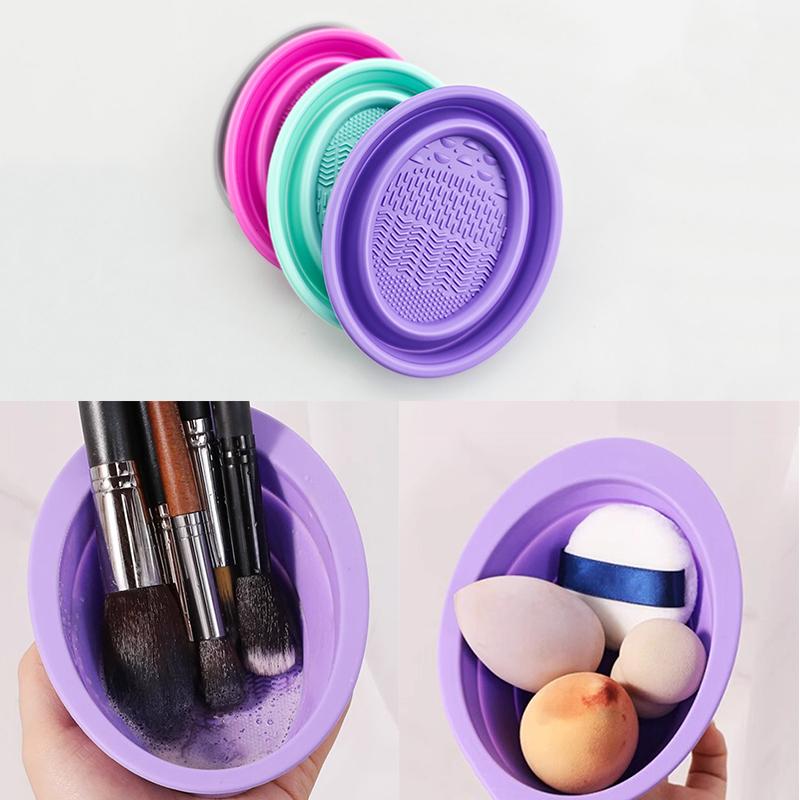 Soft Silicone Makeup Brush Cle - Beauty Makeup Tools Use 评论和价格