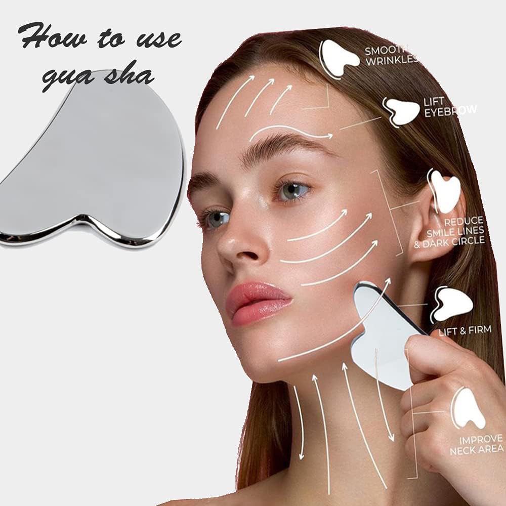 Stainless Steel Scraper, Heart - Beauty Makeup Foundation 评论和价格