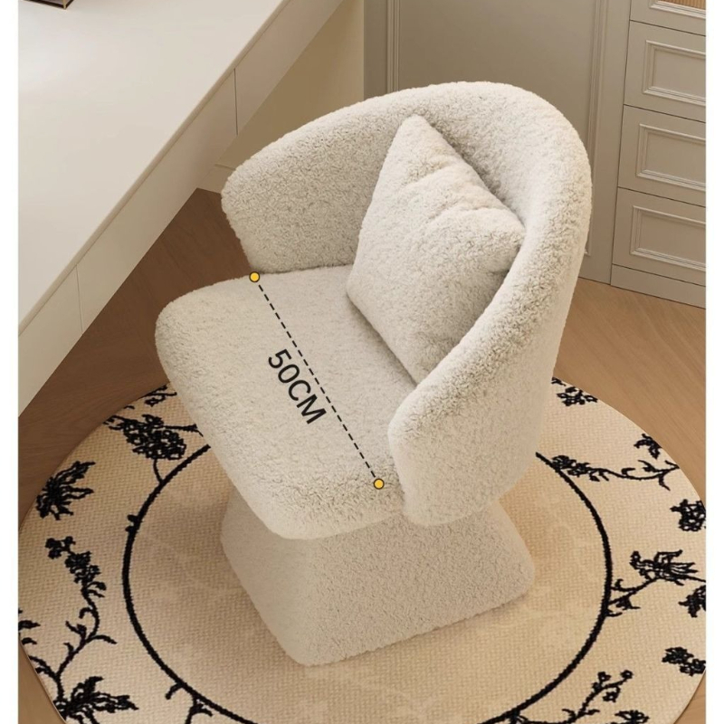 Dressing Table Chair, Rotatabl - Beauty For You Makeup 评论和价格