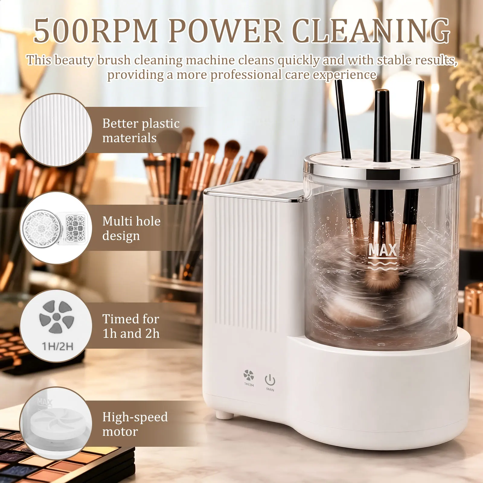 3 IN 1 Electric Makeup Brush C - Beauty Makeup Tools Use 评论和价格