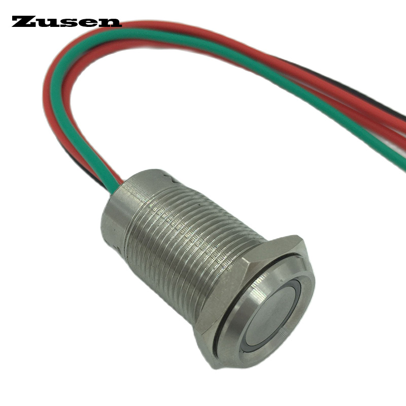 Zusen 19mm Touch Switch with W - Led Ring Light 评论和价格