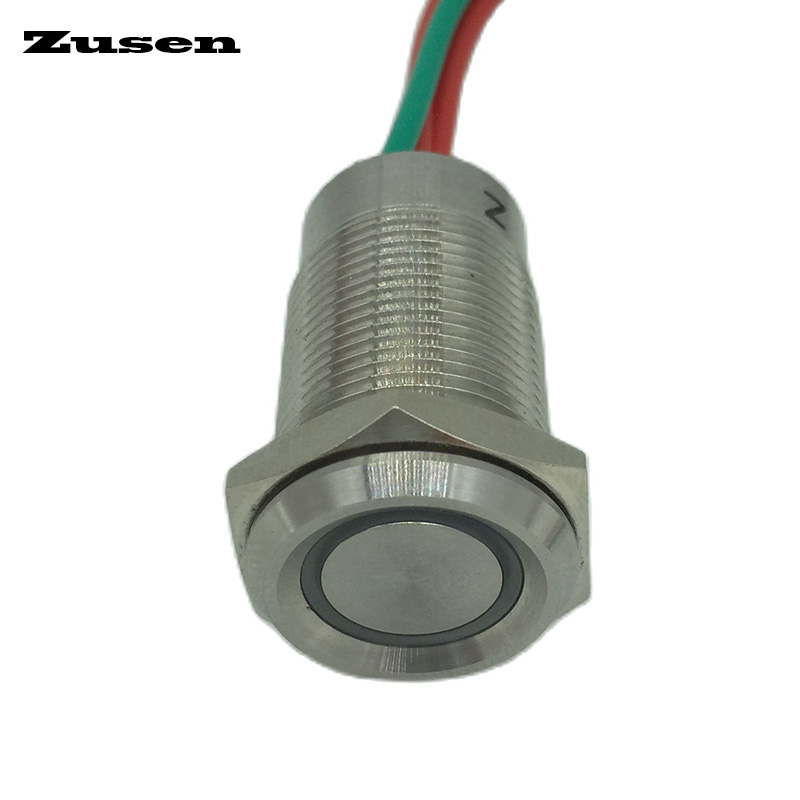 Zusen 19mm Touch Switch with W - Led Ring Light 评论和价格