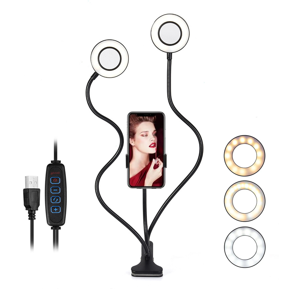 Dual Lights Led Ring Fill Ligh - Led Ring Light 评论和价格