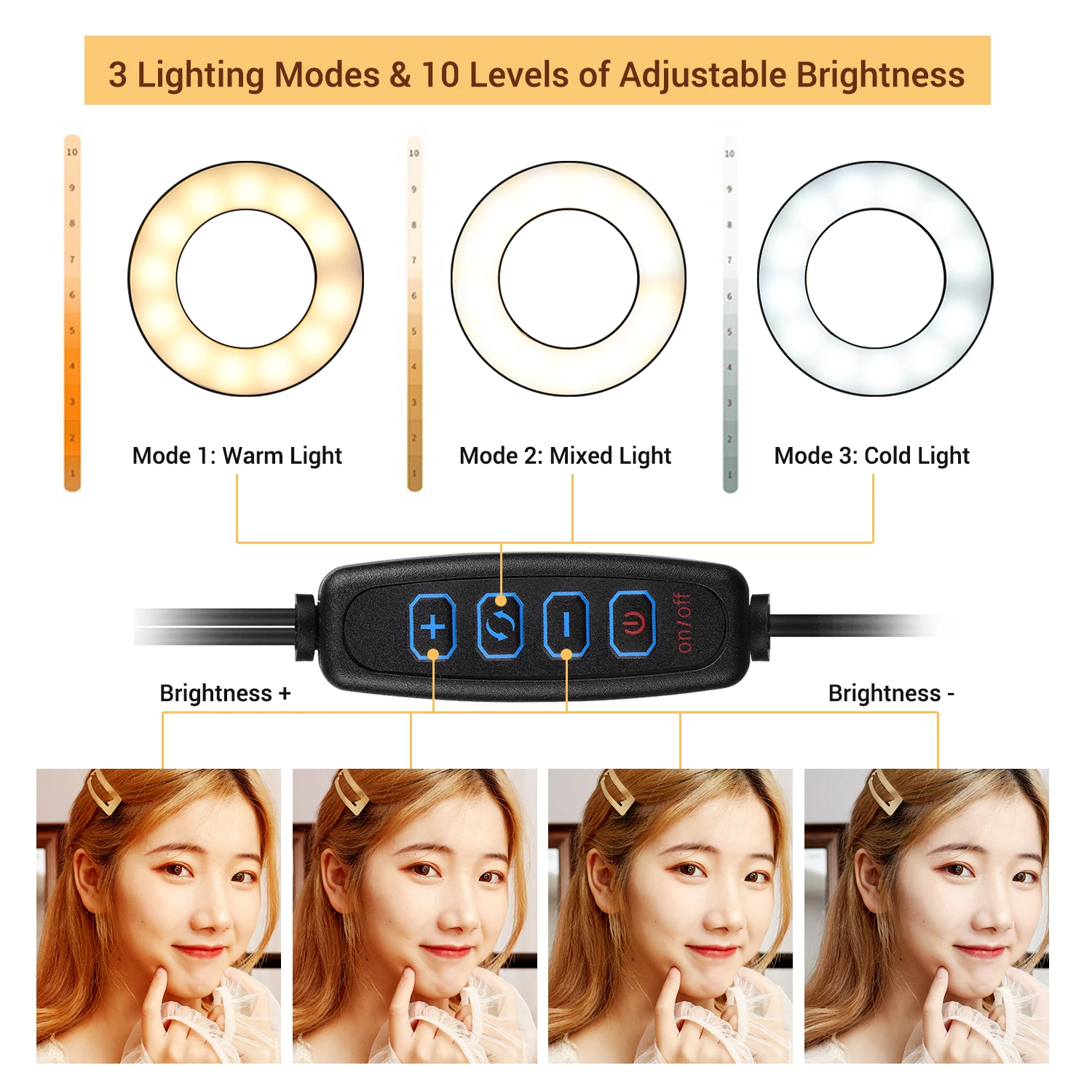 Dual Lights Led Ring Fill Ligh - Led Ring Light 评论和价格