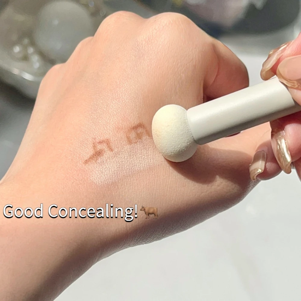Small Mushroom Concealer Brush - Beauty Makeup Tools Use 评论和价格