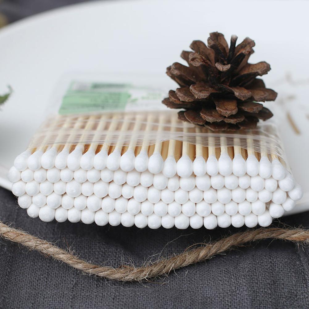 10/100pcs Disposable Cotton Sw - Beauty For You Makeup 评论和价格