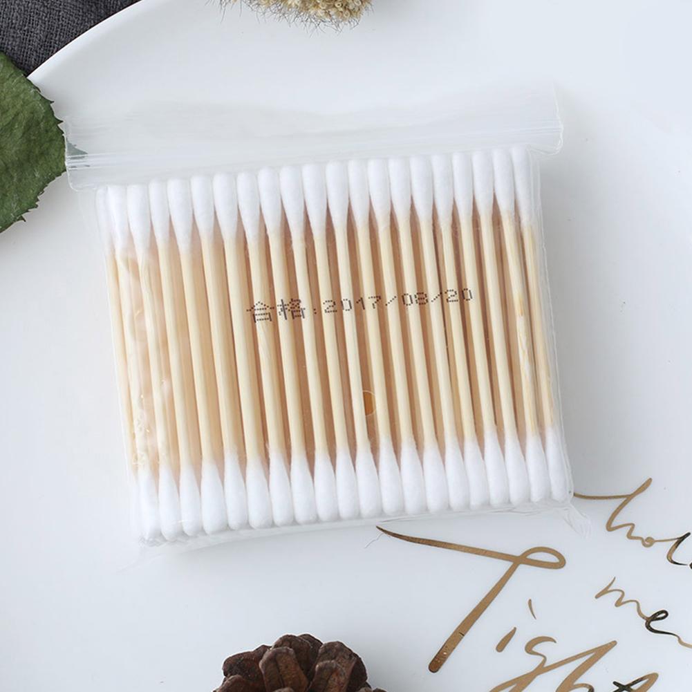 10/100pcs Disposable Cotton Sw - Beauty For You Makeup 评论和价格
