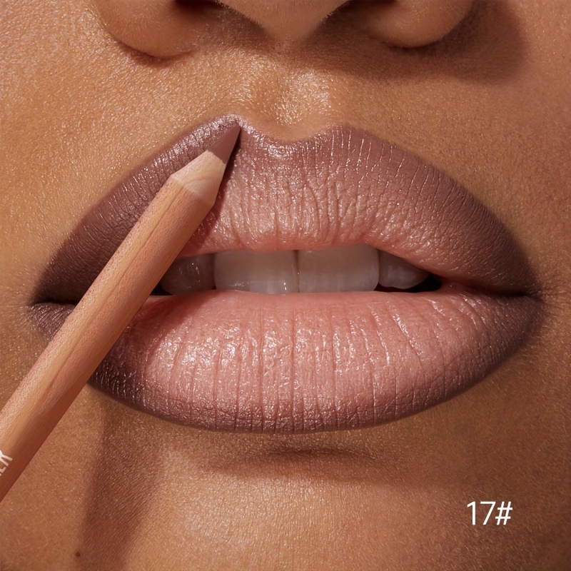 1pc Matte Lipstick & Liner Pen - Lip Liner Pencil 评论和价格