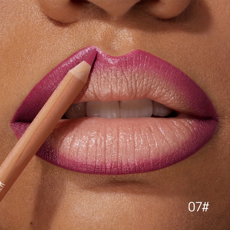 1pc Matte Lipstick & Liner Pen - Lip Liner Pencil 评论和价格