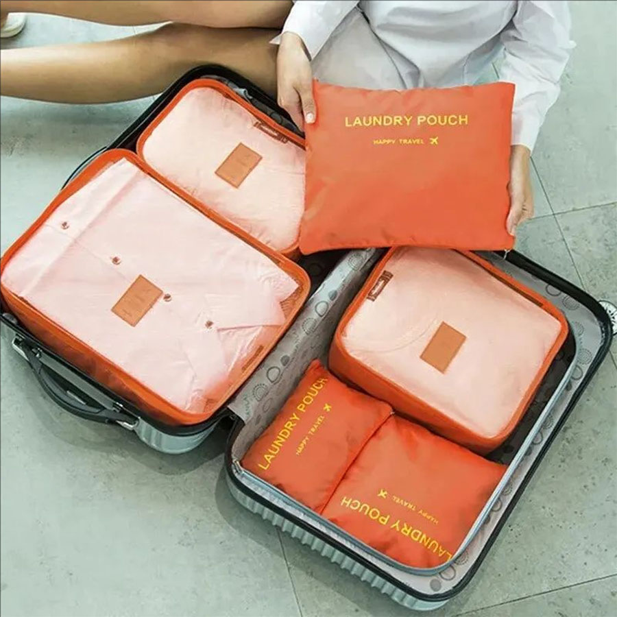 6-piece Large Size Travel Orga - Beauty Makeup Tool Collection 评论和价格