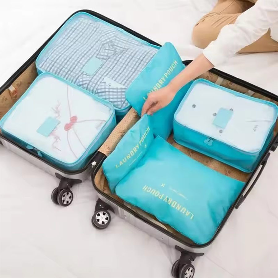 6-piece Large Size Travel Orga - Beauty Makeup Tool Collection 评论和价格