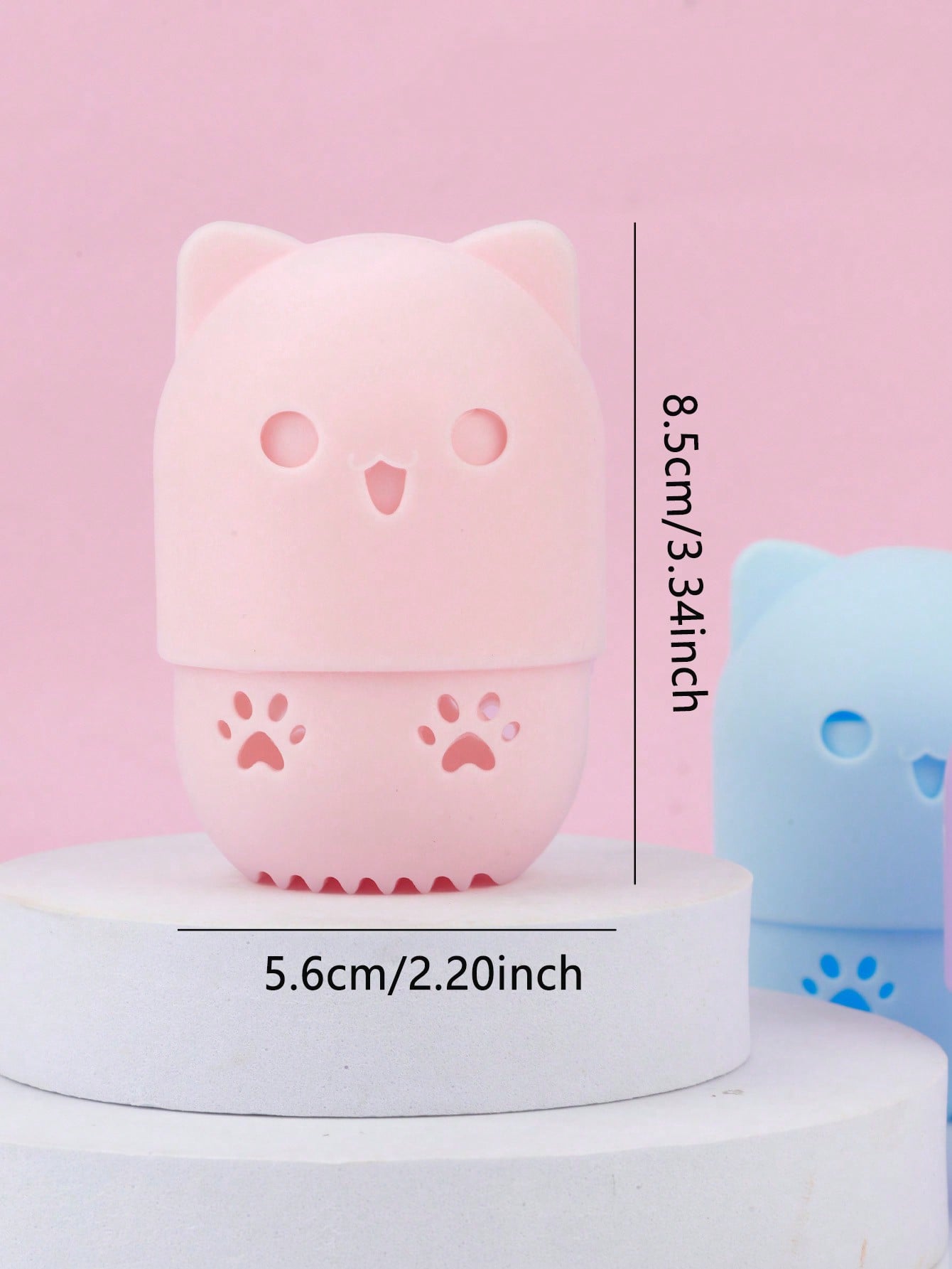 Cute Cat‑Shaped Silicone Makeu - Beauty Blender In Makeup 评论和价格