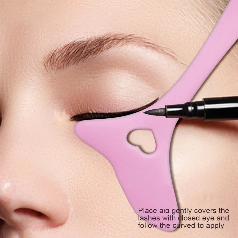 1-3pcs Silicone Eyeliner Makeu - Beauty Makeup Drawing 评论和价格