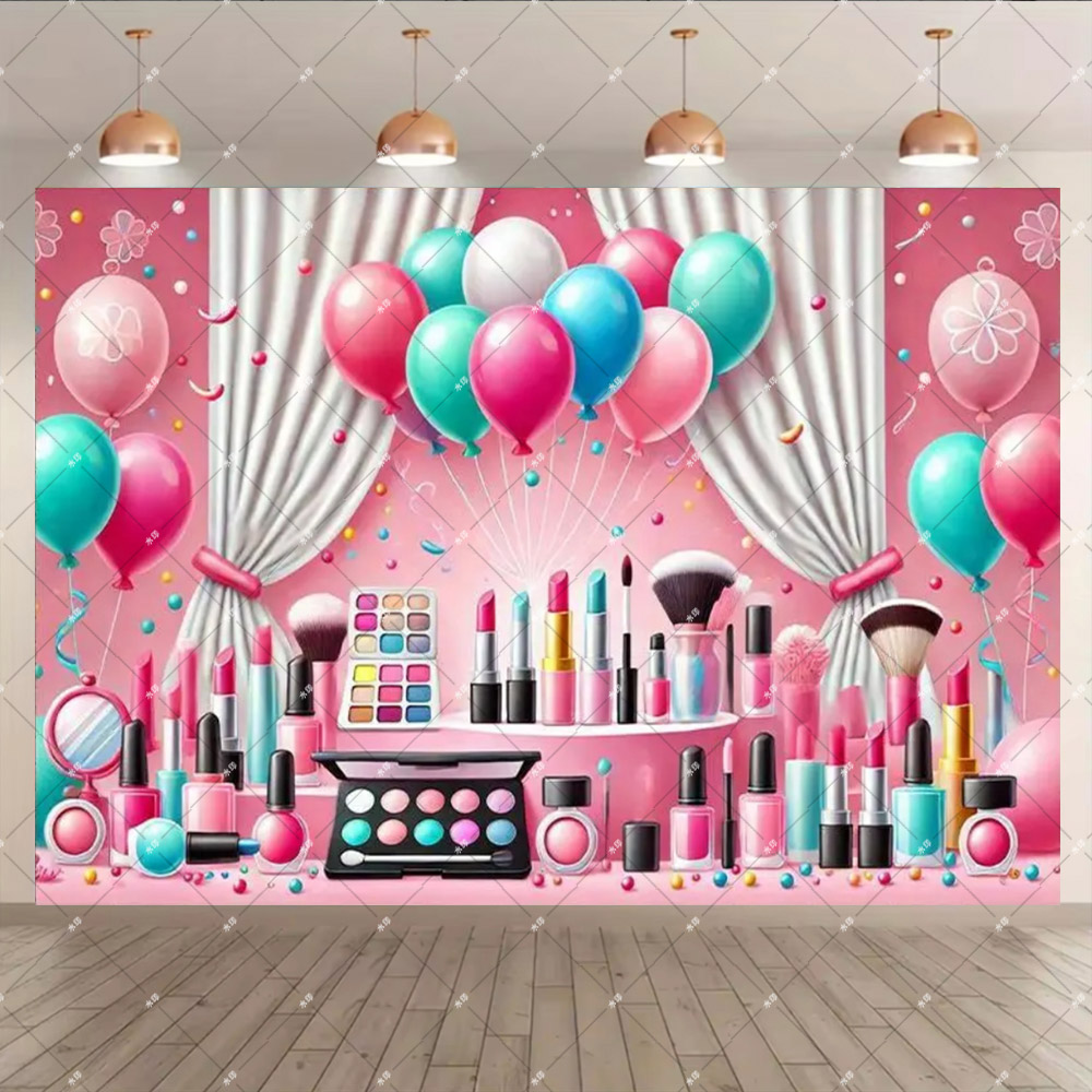 Pink Beauty Makeup Spa Theme S - Beauty And Makeup Studio 评论和价格