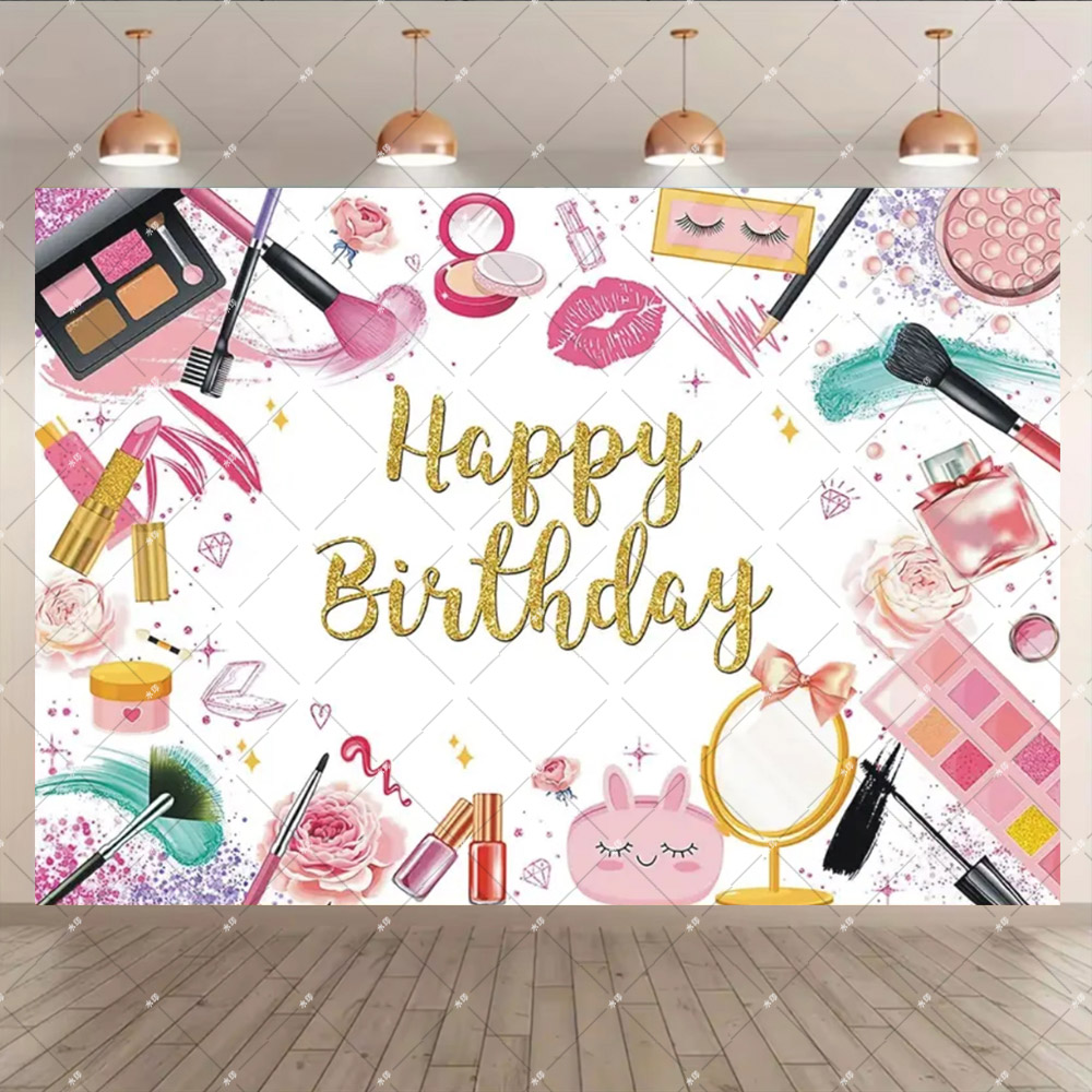 Pink Beauty Makeup Spa Theme S - Beauty And Makeup Studio 评论和价格
