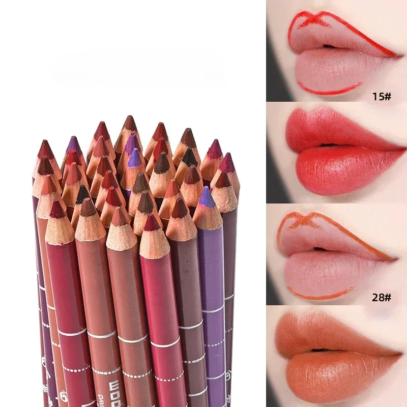 Colored Lip Liner Pencil Black - Lip Liner Pencil 评论和价格
