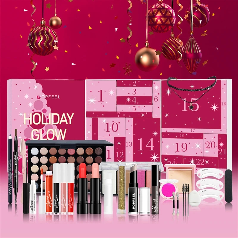 Christmas Countdown Makeup Set - Beauty Halloween Makeup 评论和价格