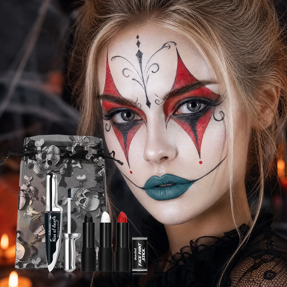 5pcs Halloween Gothic Makeup S - Beauty Halloween Makeup 评论和价格