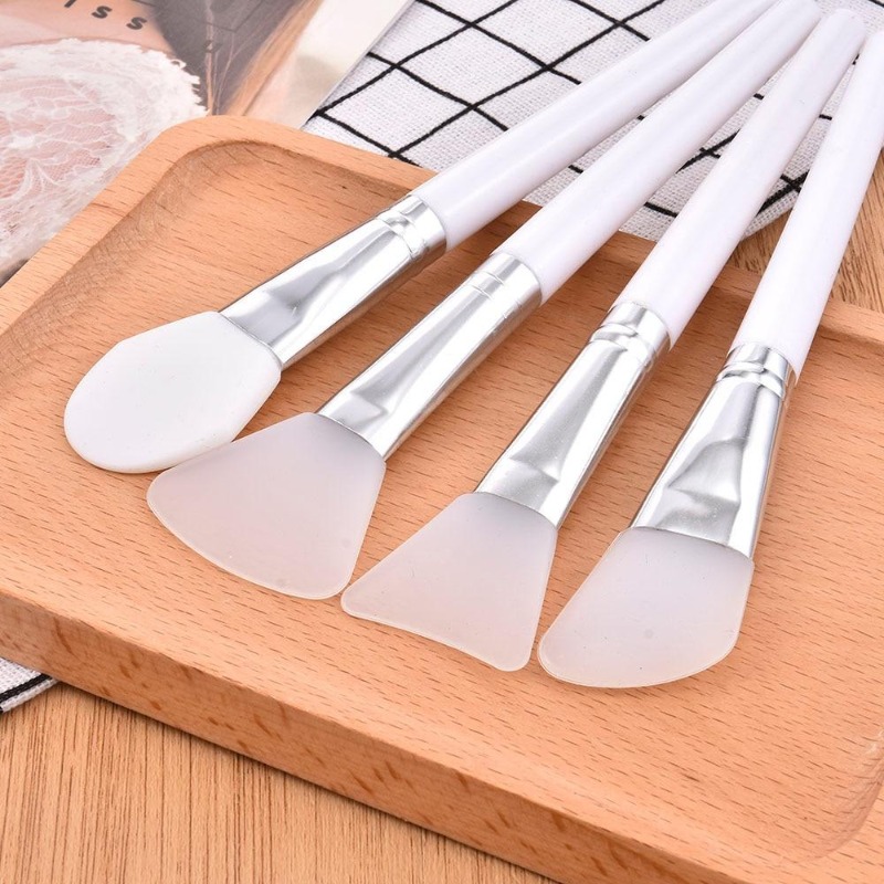 4Pcs/set White Makeup Silicone - Beauty Makeup Foundation 评论和价格