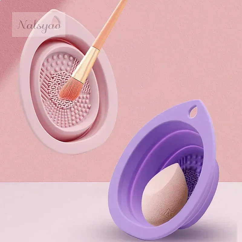Silicone Folding Makeup Brush  - Beauty Makeup Tools Use 评论和价格