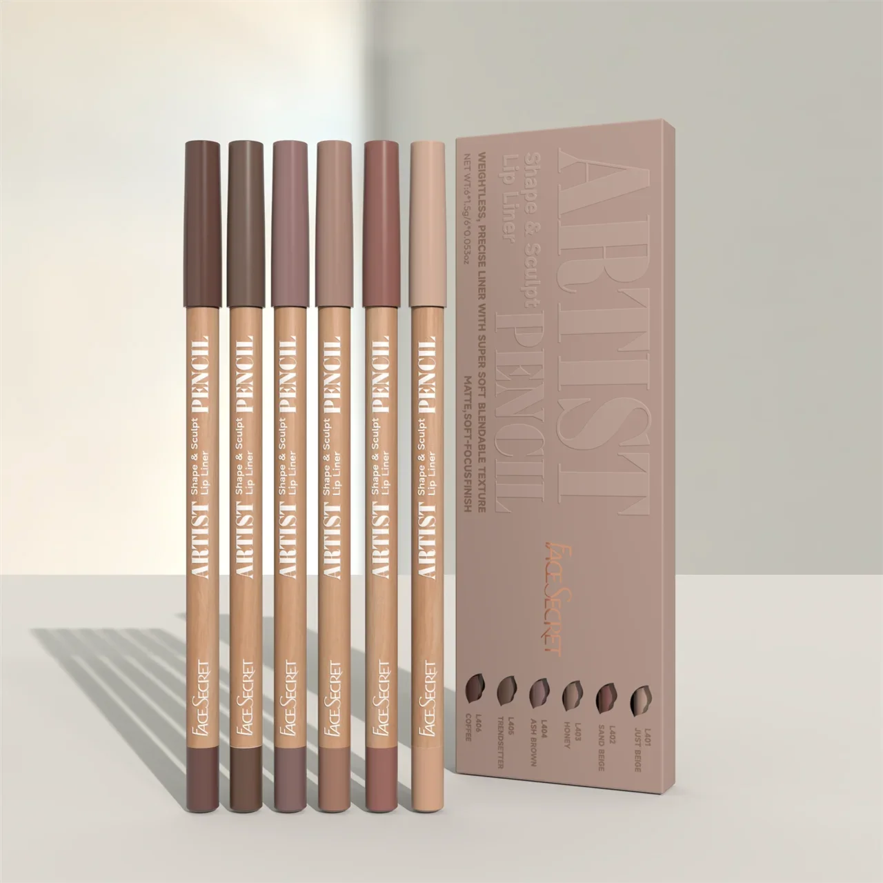 6pcs/set Lip Liner Pen 6 Color - Lip Liner Pencil 评论和价格