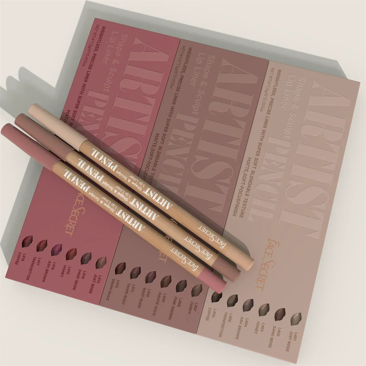 6pcs/set Lip Liner Pen 6 Color - Lip Liner Pencil 评论和价格